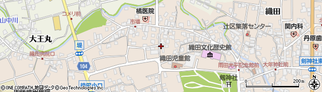 奥田クリーニング店周辺の地図