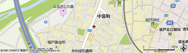 昭和株式会社　坂戸出張所周辺の地図