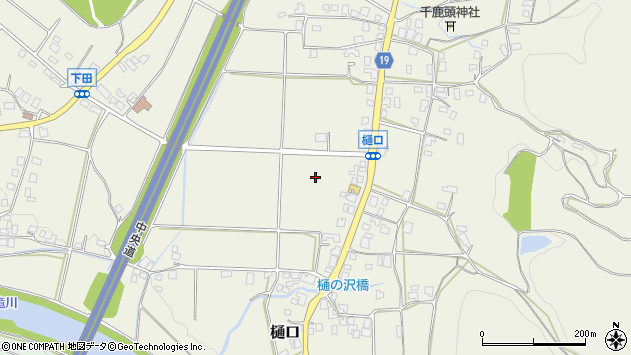 〒399-0425 長野県上伊那郡辰野町樋口の地図