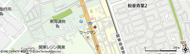 茨城中央自動車周辺の地図