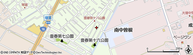 埼玉県春日部市増富243周辺の地図