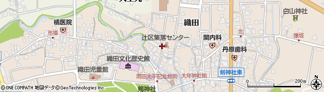福井県越前町（丹生郡）織田周辺の地図