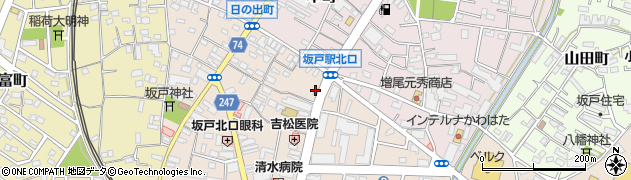 トヨタレンタリース埼玉坂戸駅前店周辺の地図