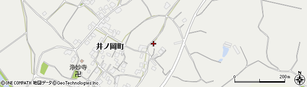 茨城県牛久市井ノ岡町2799周辺の地図