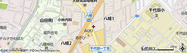 株式会社本橋組坂戸営業所周辺の地図