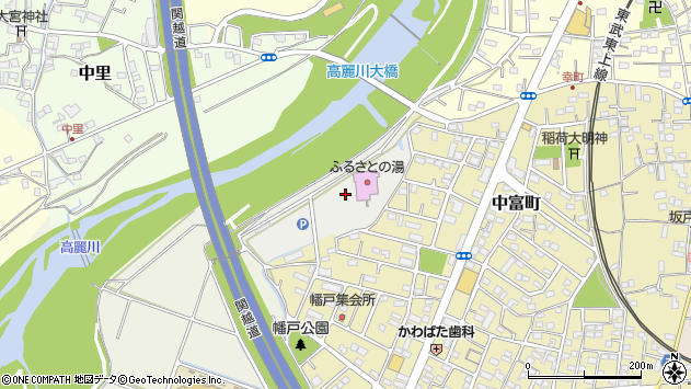 〒350-0239 埼玉県坂戸市粟生田の地図