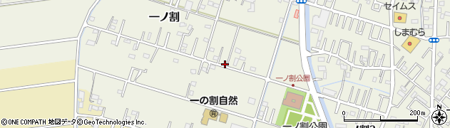 埼玉県春日部市一ノ割1233周辺の地図