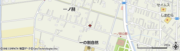 埼玉県春日部市一ノ割1237周辺の地図