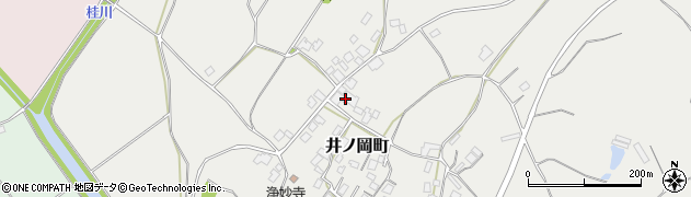 茨城県牛久市井ノ岡町2725周辺の地図