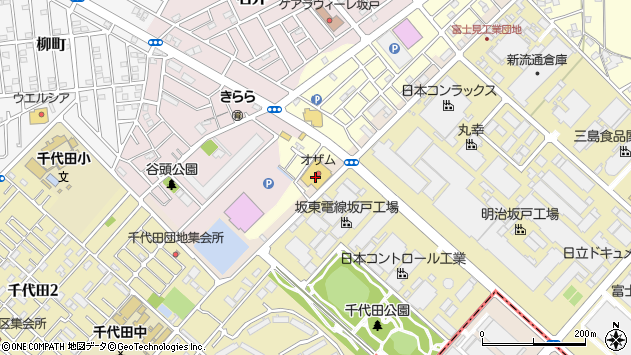 〒350-0213 埼玉県坂戸市栄の地図