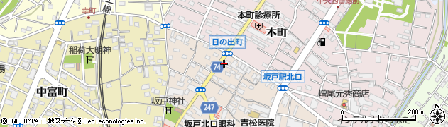 富沢石材店周辺の地図