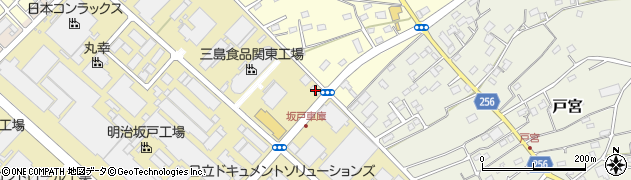 東武バスウエスト株式会社　坂戸営業所周辺の地図