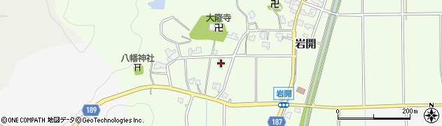 福井県丹生郡越前町岩開19周辺の地図