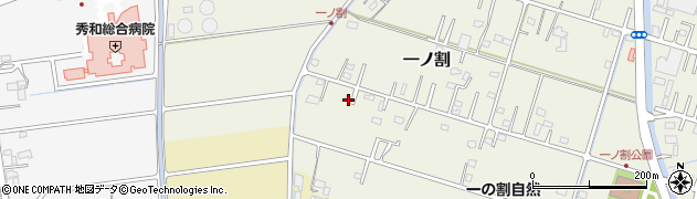 埼玉県春日部市一ノ割1191周辺の地図