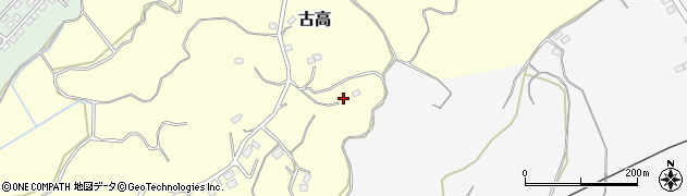 茨城県潮来市古高3186周辺の地図