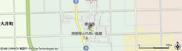 徳法寺周辺の地図