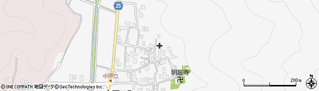 福井県鯖江市中戸口町周辺の地図