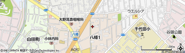 坂戸教会周辺の地図