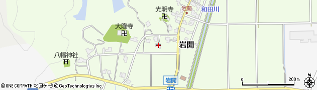 福井県丹生郡越前町岩開15周辺の地図