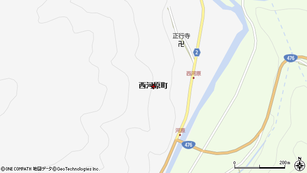 〒910-2471 福井県福井市西河原町の地図