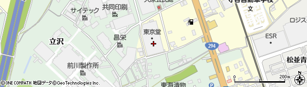 茨城県守谷市松並2013周辺の地図