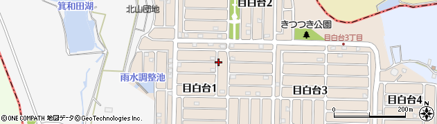 埼玉県毛呂山町（入間郡）目白台周辺の地図