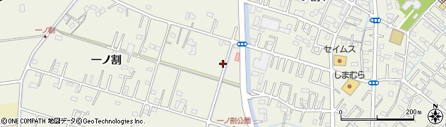 埼玉県春日部市一ノ割768周辺の地図