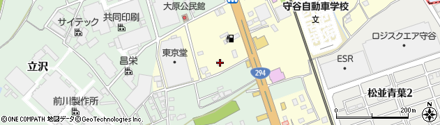 茨城県守谷市松並2015周辺の地図