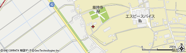 埼玉県北葛飾郡松伏町築比地1281周辺の地図