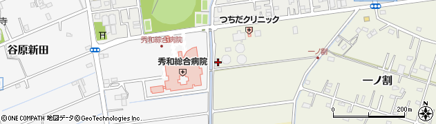 埼玉県春日部市一ノ割1688周辺の地図