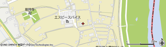 埼玉県北葛飾郡松伏町築比地1023周辺の地図