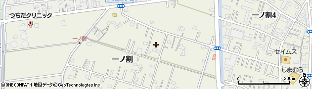 埼玉県春日部市一ノ割1292周辺の地図