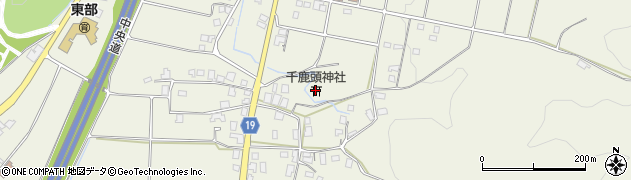 千鹿頭神社周辺の地図
