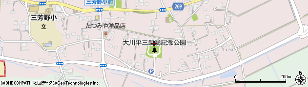 大川平三郎翁記念公園周辺の地図