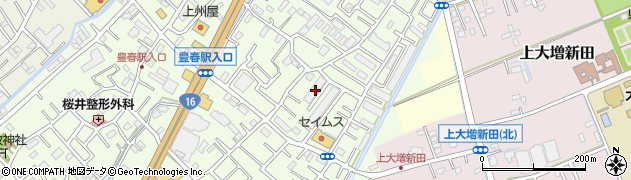 埼玉県春日部市増富449周辺の地図