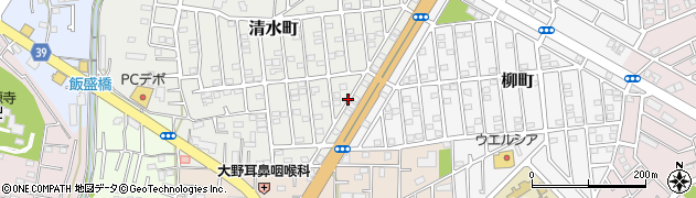 埼玉県坂戸市清水町42周辺の地図