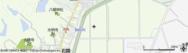福井県丹生郡越前町岩開周辺の地図