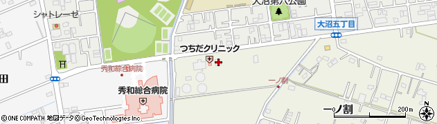 埼玉県春日部市一ノ割1725周辺の地図