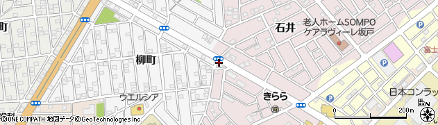 埼玉県坂戸市柳町37周辺の地図