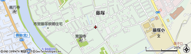 藤塚第7公園周辺の地図