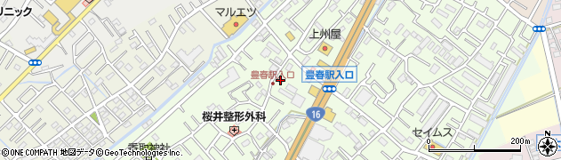 埼玉県春日部市増富721周辺の地図