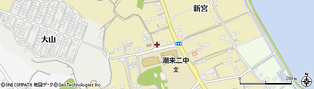 弥生商店周辺の地図