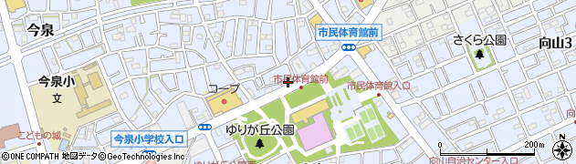 埼玉県上尾市川259周辺の地図
