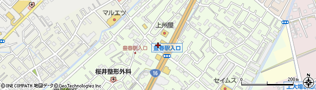 埼玉県春日部市増富807周辺の地図
