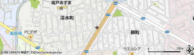 埼玉県坂戸市清水町22周辺の地図