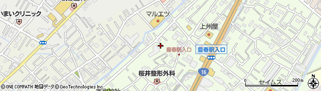 埼玉県春日部市増富30周辺の地図