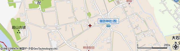 埼玉県上尾市畔吉周辺の地図