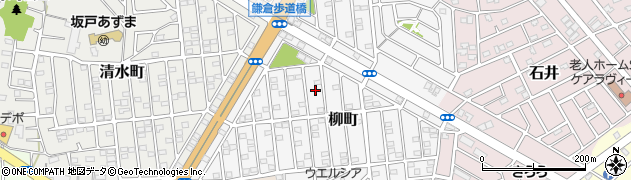 埼玉県坂戸市柳町18周辺の地図