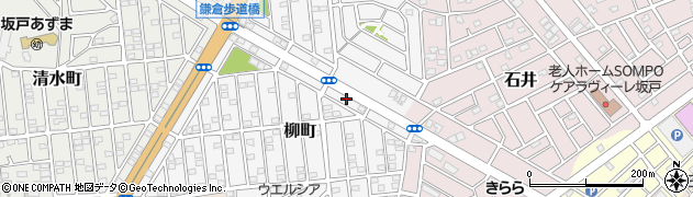 埼玉県坂戸市柳町14周辺の地図