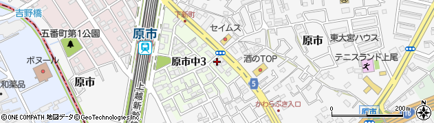 一菱製茶株式会社埼玉営業所周辺の地図